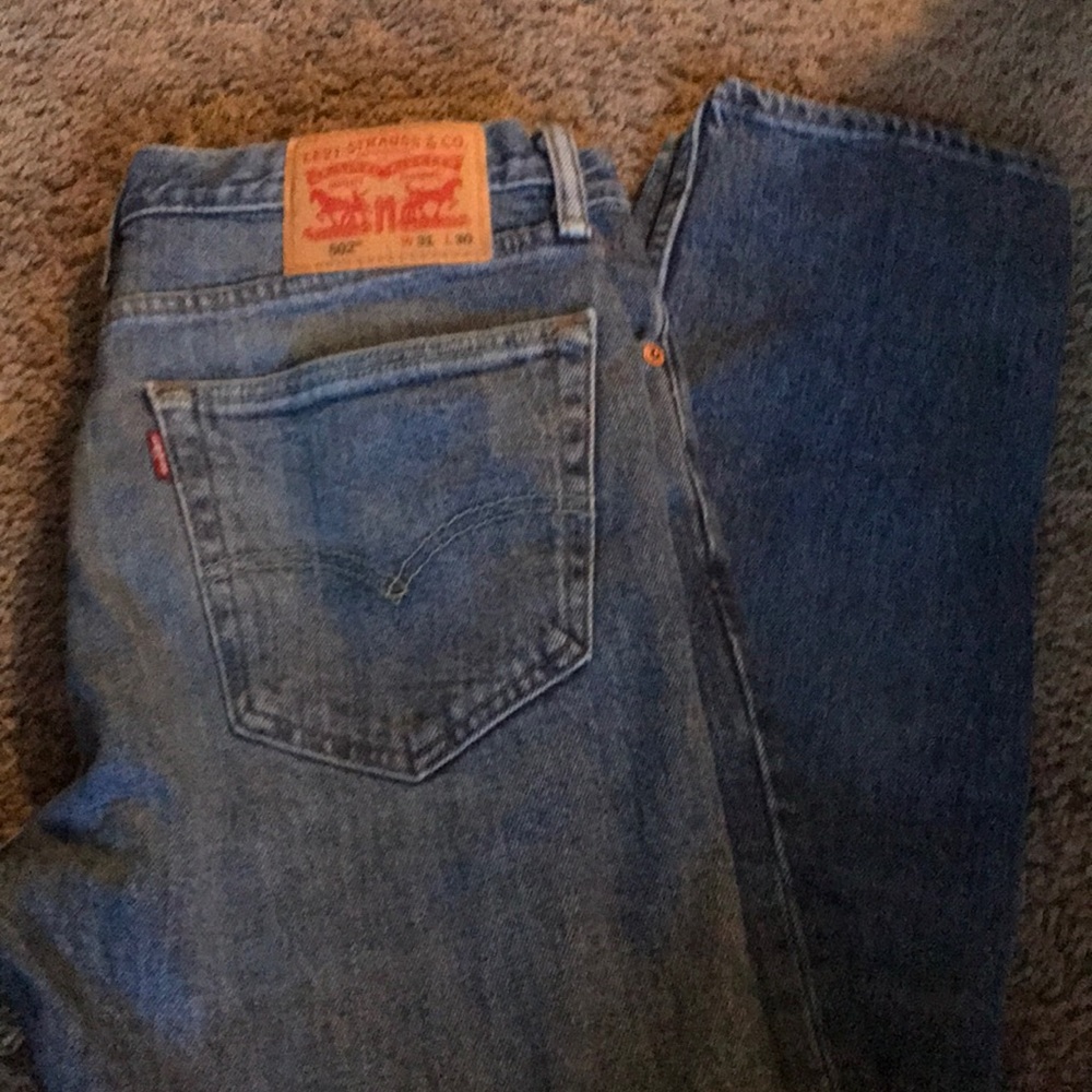 A pair of 502 Levi’s jeans